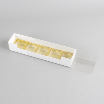 Box for 5 Bonbons - White